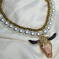 COLLAR PERLA TORO
