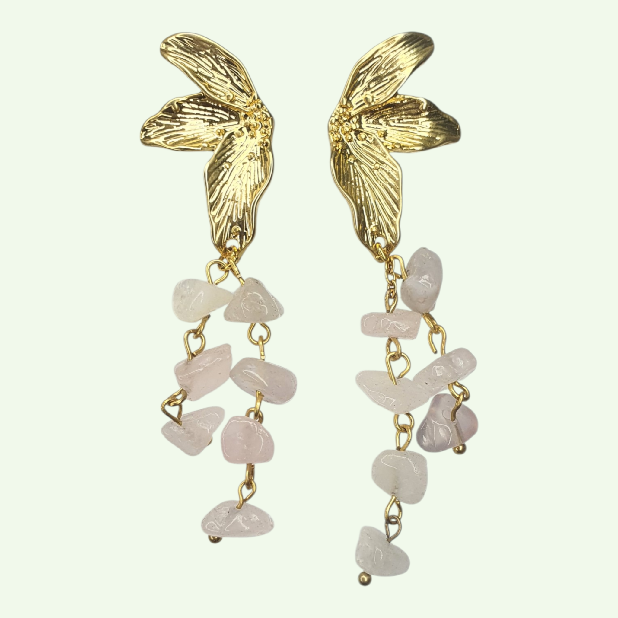 ARETES MEDIA FLOR MARINA