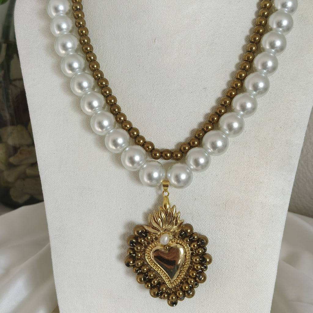 COLLAR PERLA SAGRADO