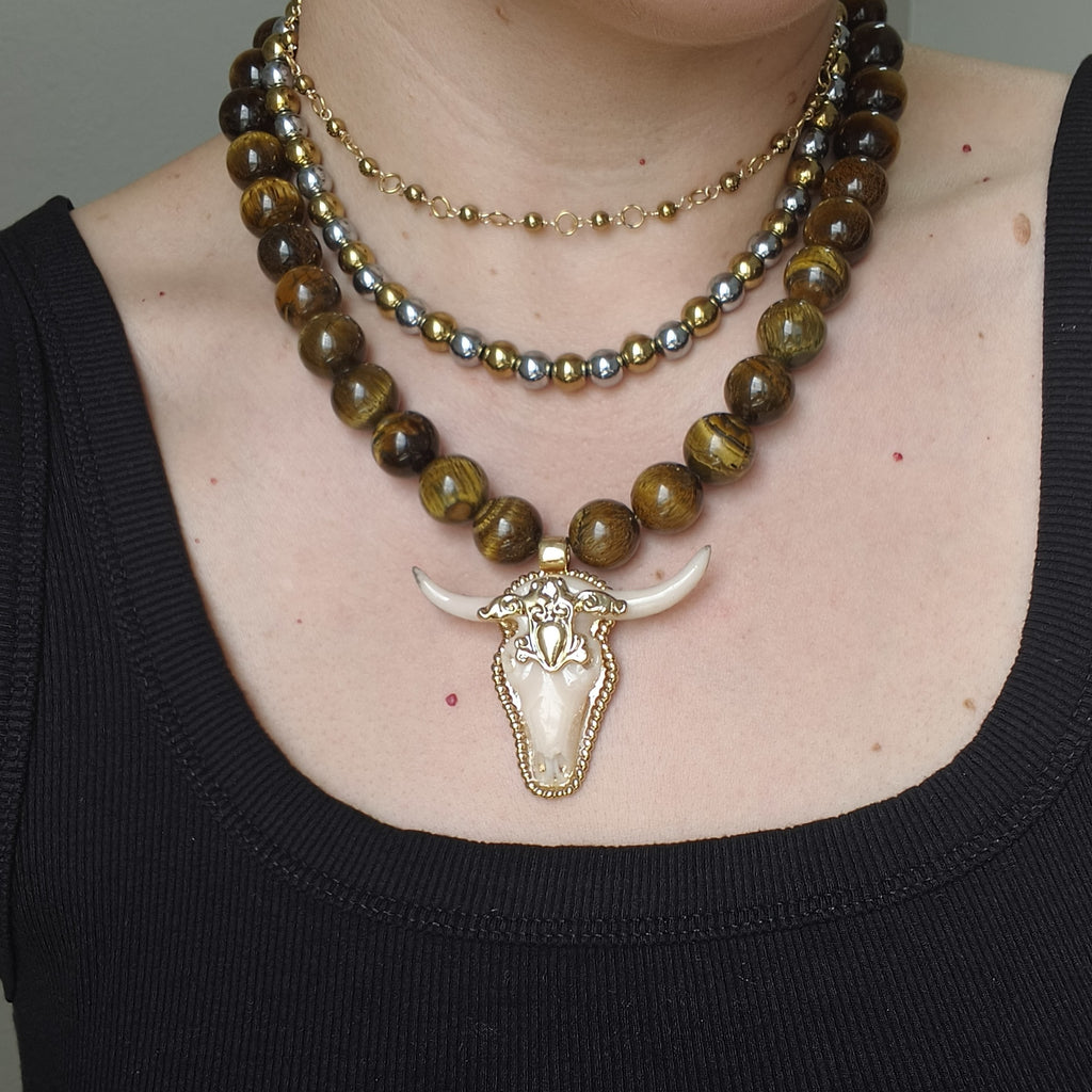COLLAR  TORO OJO