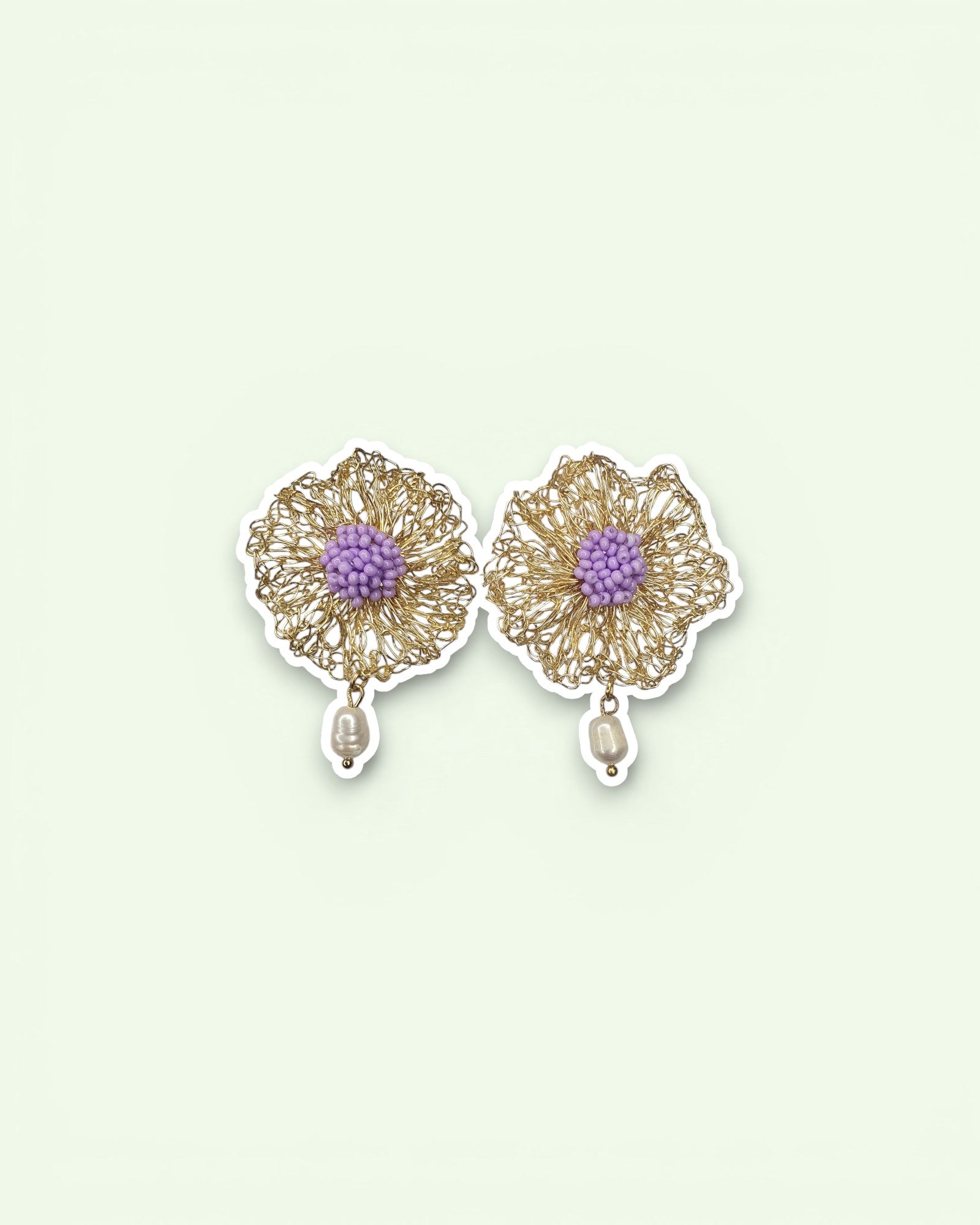 ARETE FLOR BEGONIA MEDIANO